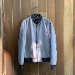 Banana Republic Suede Bomber Jacket